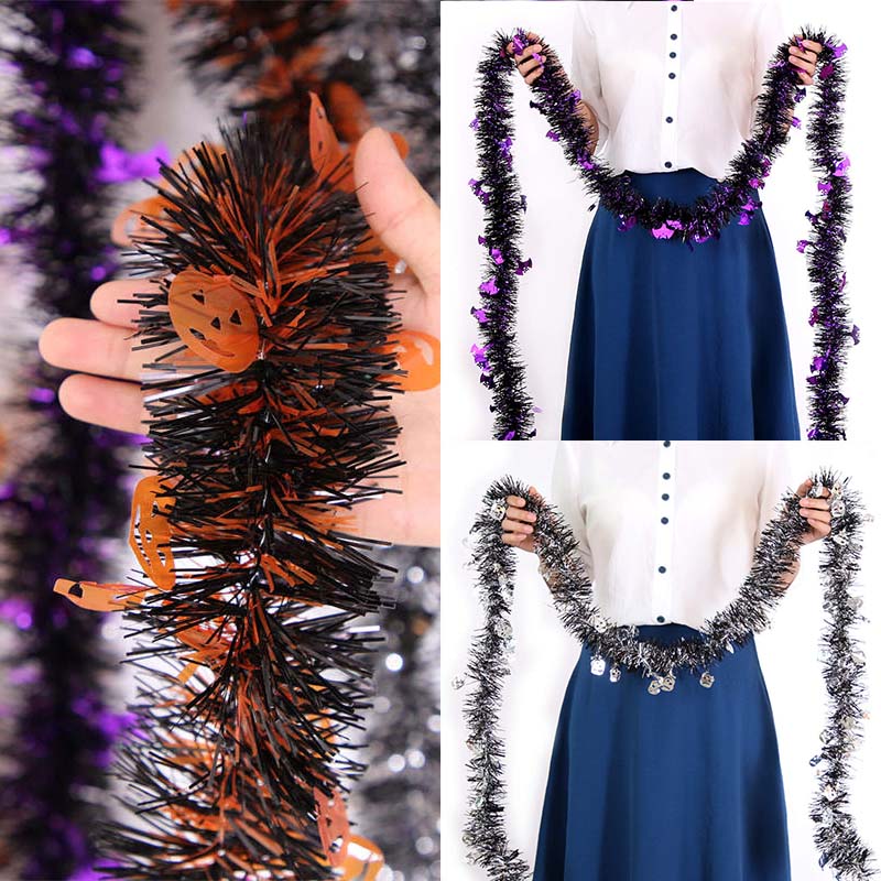 

Color Bar Pumpkin Scene Layout Halloween Decorative Halloween Pendant Skull Haunted House