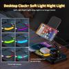 7-in-1 Foldable Wireless Charger for Phone, Watch, Earbuds, Clock, and Lights with Tablet Stand