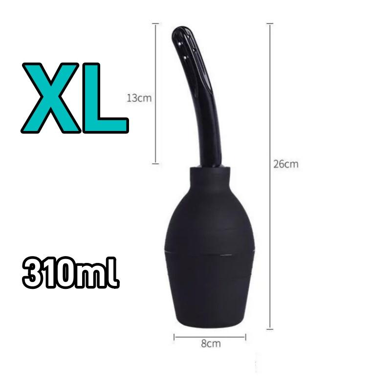 Silicone Cleaning Enema Bulb Safe Flow Flush Cleaning Tool for Anus Vagina Reusable Cleaning Syringe Kit Personal Hygiene Aid