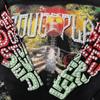 Retro Grunge Kostra a Růže Grafické Dlouhý Rukáv Tričko, Kamínky Streetwear pro Muže/Ženy