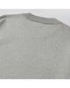 WORTHWHILE MOVEMENT Oblique Line Crewneck (Light Gray)