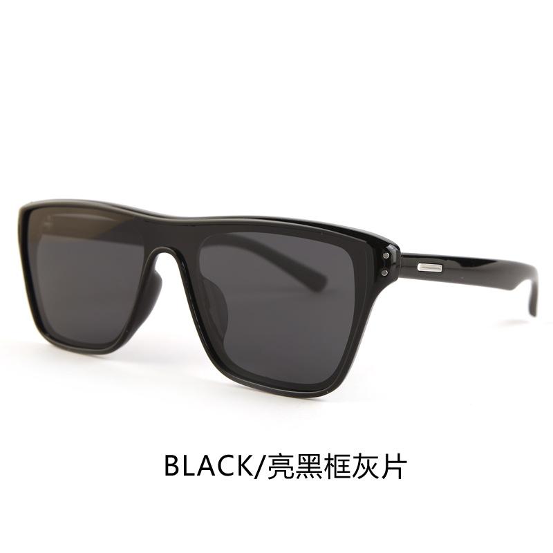 New summer sunscreen sunglasses men's large frame shows small face TR polarized sunglasses women's sunscreen sunshade glasses tide