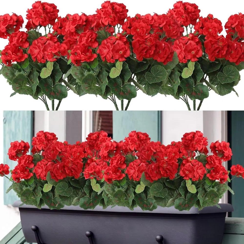 Silk Simulated Begonia Flower 35CM Artificial Flower New Home Floral Arrangement  Table Decoration