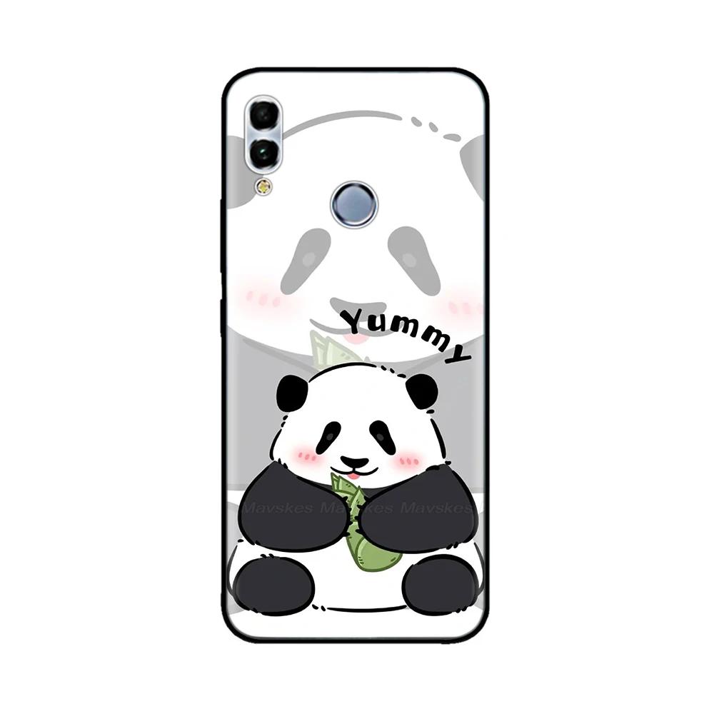 For Huawei P Smart 2019 Case Phone Cases Funny Camera Protection Soft Silicone Back Cover For Huawei P Smart 2019 Shell Fundas