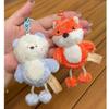 Duck Rabbit Penguin Bear Plush Animal Keychain Backpack Pendant Gift Decoration