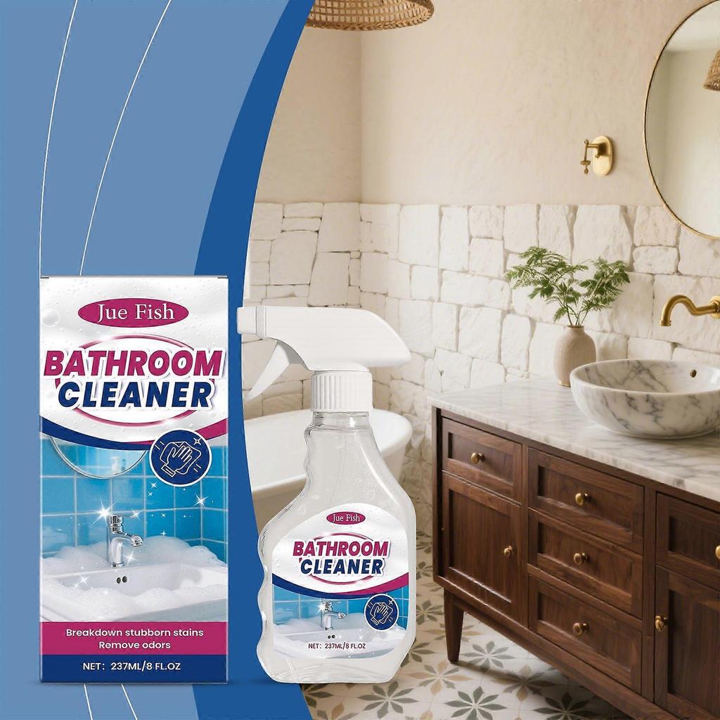 Bathroom Cleaner Spray Multi-Purpose Shower, Tile & Wall Cleaner for Water Stains & Soap Scum