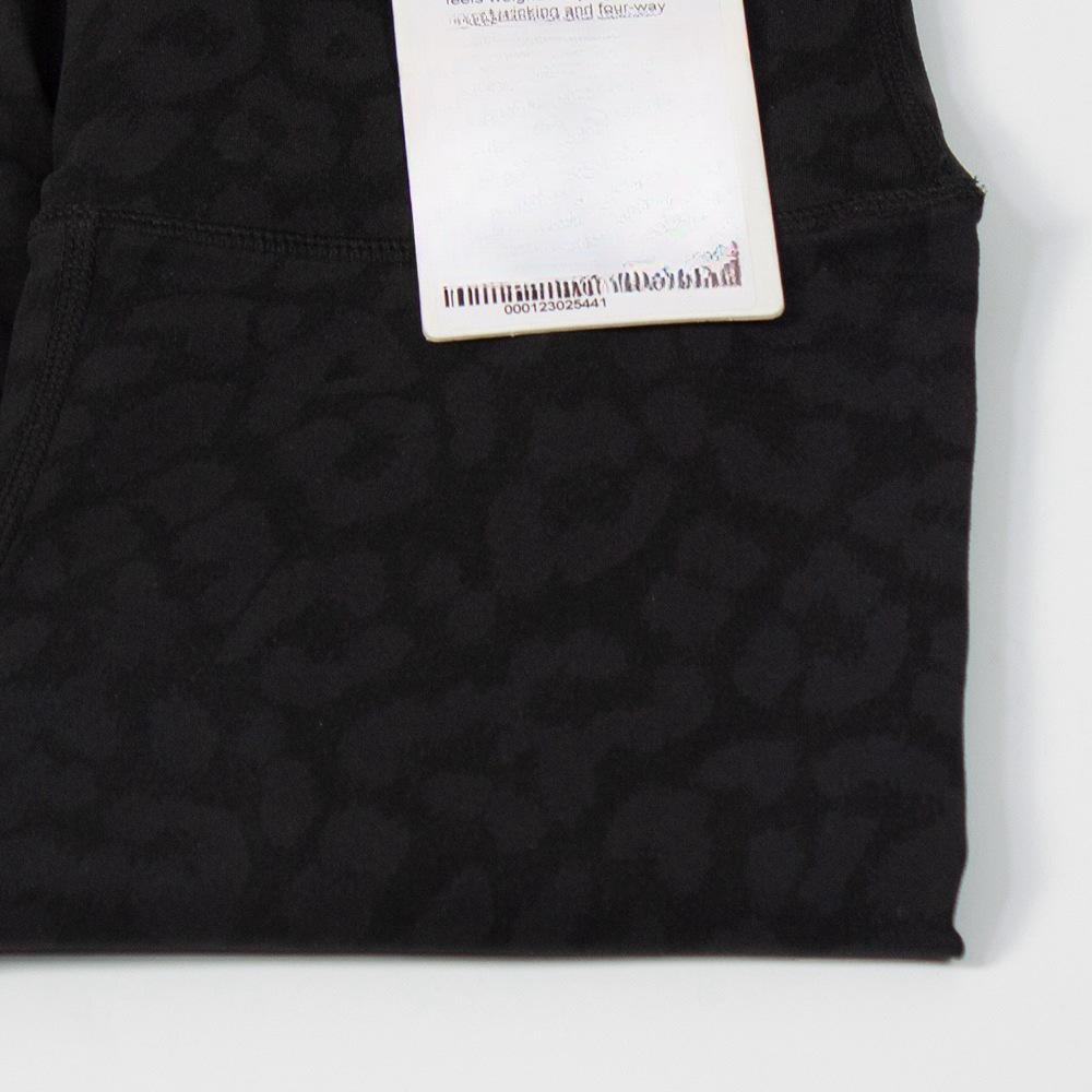 Women's High Waist Leopard Print Yoga and Fitness Tights