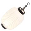 Japanische faltbare Papierlaternenlampe mit Licht Einfache hängende dekorative Papierlaterne für Hochzeiten im Freien, Partys, Hausgarten