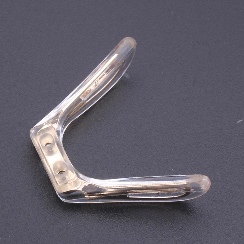 1Pcs Eyeglass Saddle Bridge Silicone U Shape Metal Core, U Shaped Bracket, Nose Pads For Sunglasses