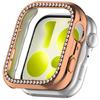 Alluring Rhinestones PC Protect Jewels Pattern Hard Shell Compatible for Watch Fit 5 Enhances Style & Safety