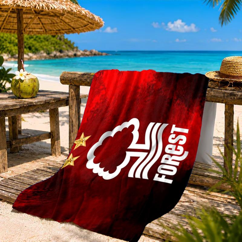 Adventure Mountains Printed Microfiber Beach Towel, Soft And Absorbent, Quick-Dry, Ideal for Summer Travel, Beach Essential, Swimming Pool