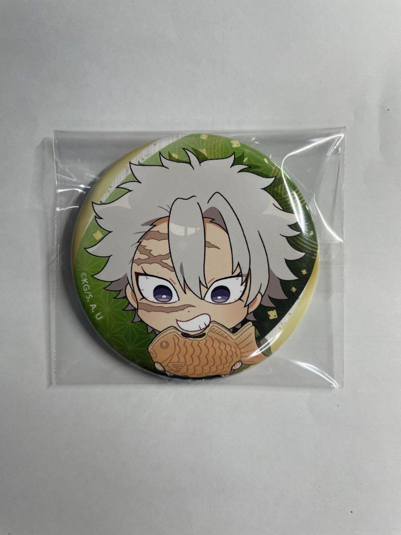 

[USED] Demon Slayer: Kimetsu no Yaiba Sega Collaboration Cafe Deformed Can Badge Sanemi Shinazugawa