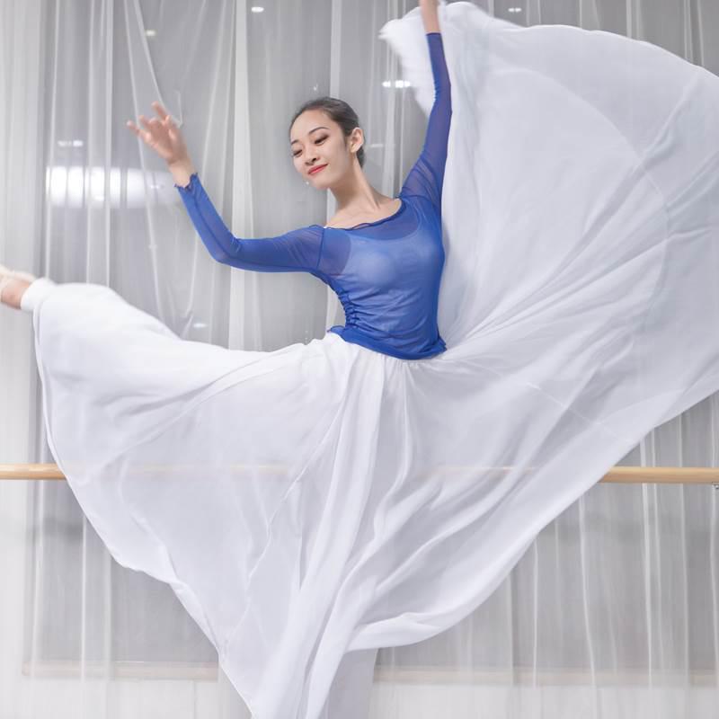 Modern Ballet & Dance Chiffon Tulle Skirt for Women