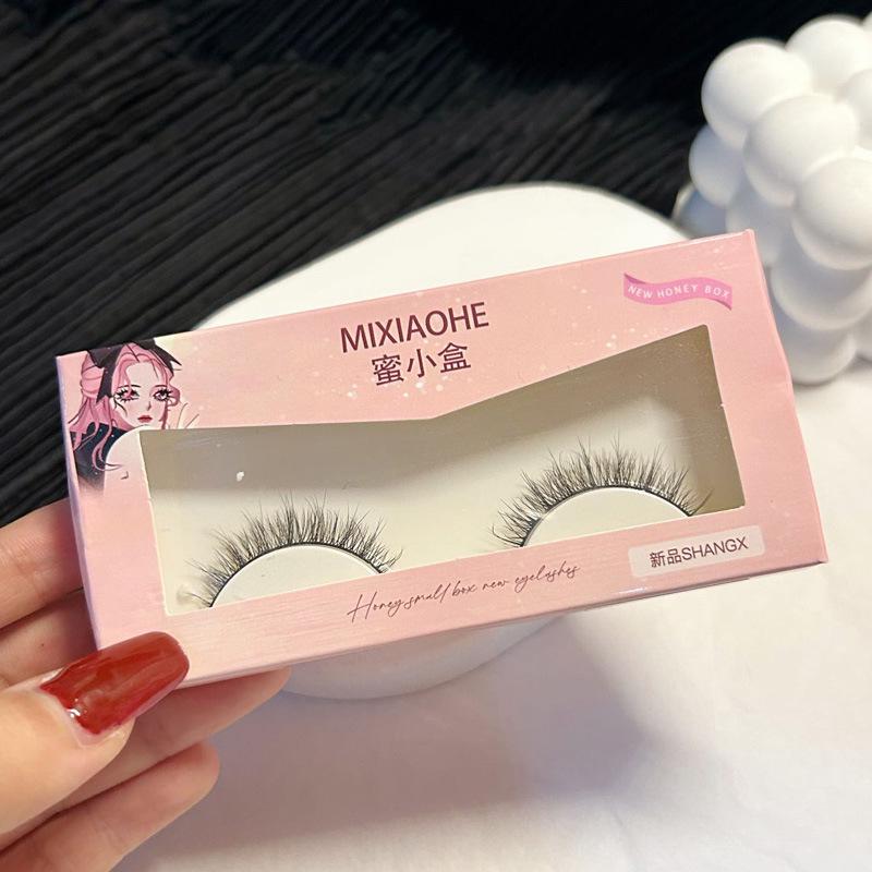 

3D Пушистые Натуральные Накладные Ресницы: Легкая черная ножка для больших, смелых глаз, идеально подходит для ежедневного ношения