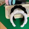 Spa Headband For Women Sponge Headband Face Washing Cute Cloud Thick Hairband For Shower Makeup Skincare