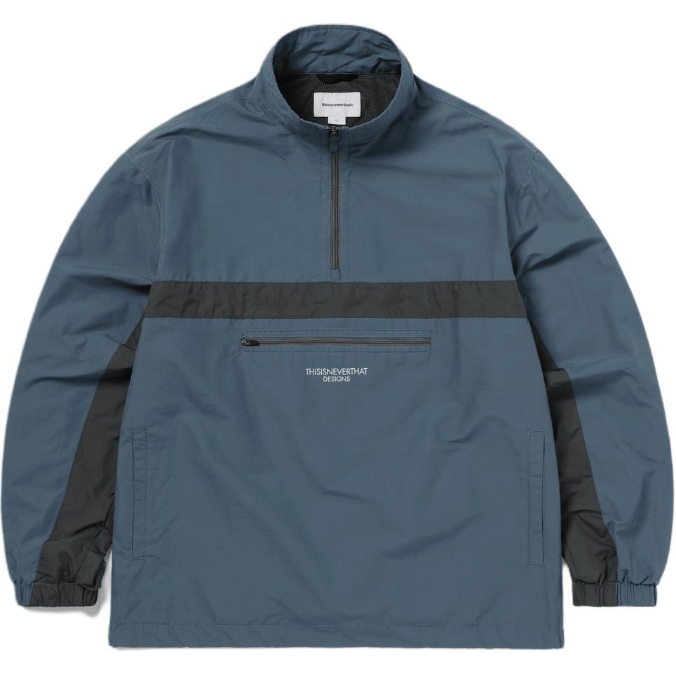 Thisisneverthat FW24 Half Zip Sports Pullover Men Pullover Blue TN243WTOLP01BLU