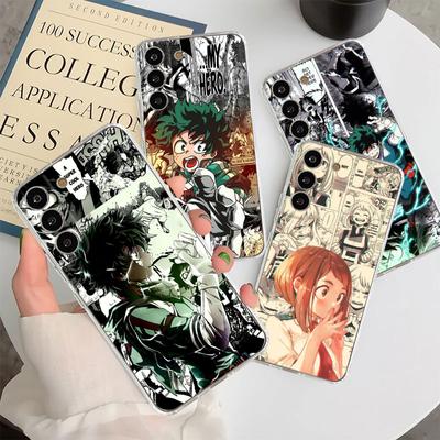 My Hero Academia Etui na Samsunga Galaxy S22 S21 FE Note 20 Ultra 10 Plus 8 9 S20 Note10 Lite Miękkie Luksusowe Silikonowe Etui na Telefon