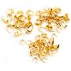 100 stuks Hanger Knoopsluitingen Haakjes Clips Roestvrij Staal Verguld Connector DIY Sieraden Maken Onderdelen