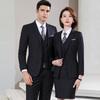 Teluoman Unisex Slim Fit Professional Suit Set
