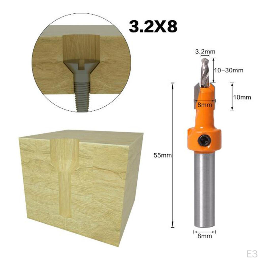8mm Finishing Pattern Flush Cutting Tool