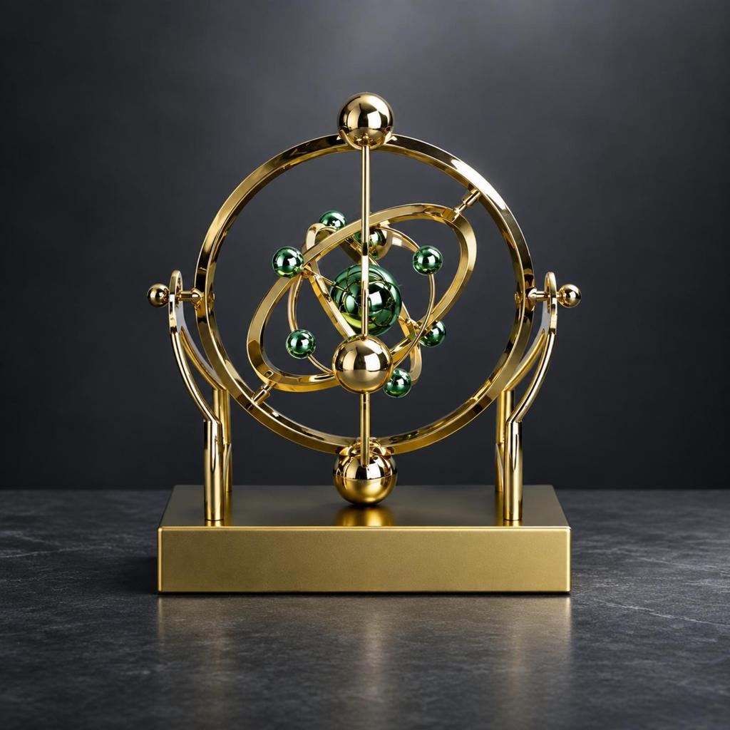 Kinetic Desktop Decorative Pendulum Modern for Office Desk
