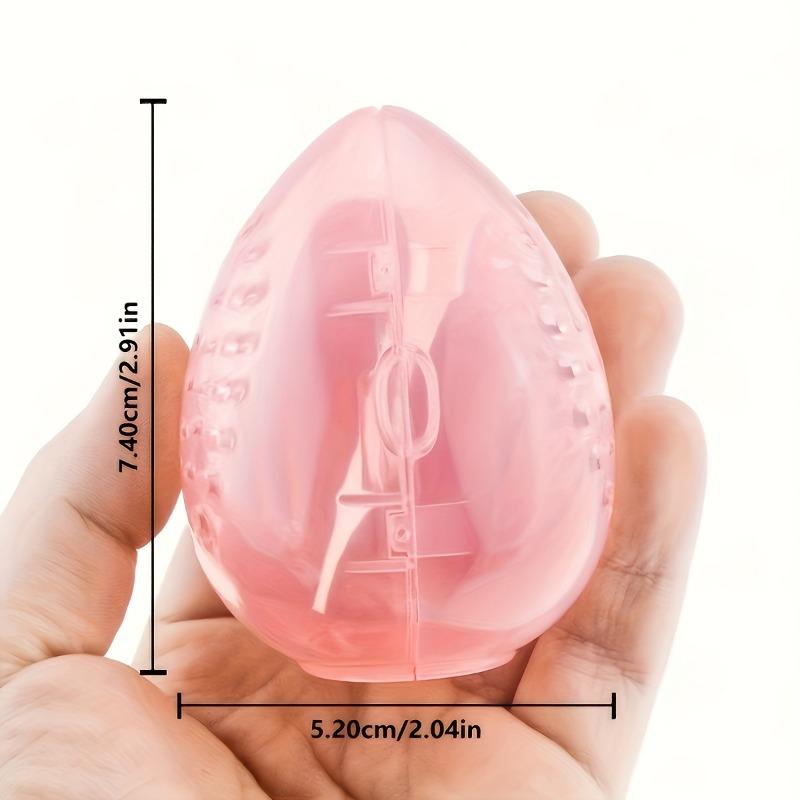 2pcs Breathable Makeup Sponge Storage Cover, Washable Travel Protective Case