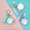 Cute Cat Claw Shaped Keychain Bag Hook