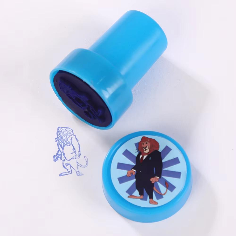 Zootopia Stamps Party Favor Anime Seal Giveaway Classroom Rewards Prizes Souvenir Kids Christmas Gifts Birthday for Kid Friendly Entertaining Fun Play