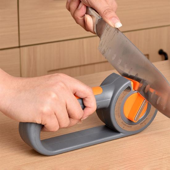 Kuchyňská ostřička nožů Profesionální 6v1 Fázová Ruční Ostřička nožů Nástroj pro Rychlé Ostření Čepelí