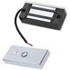 24V Mini Electromagnetic Lock Door Security 60kg Holding Force Power On Locking Access Control