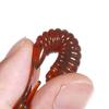 10pcs Fishing Lures 5.5cm 2.1g Swimbait Curl Tail Worms Grub Lures Soft Baits Baits Fishing Accessories