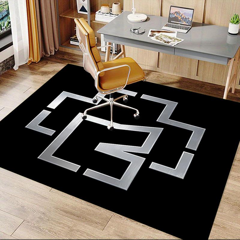 1pc Fire Metal Energy Carpet for Playroom Bedroom Living Room Sofa Home Decor,kids Game Area Rug Non-slip Floor Mat Y730163