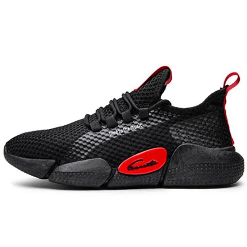 Casual Sneakers Men's Shoes Breathable Running Shoes Korean Fashi Trend Mesh Surface Shoes