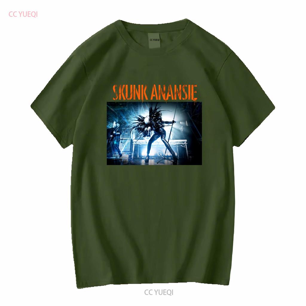 Skunk Anansie Band On Stage Tour T Shirt Cotton All Size vintage Washed Stylish Versatile Slightly graphic designer clothes