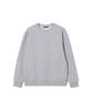 ADHOC Men'S Terry Basic One-Point Artwork Sweatshirt (M-Grey) (Hc2Lta1)