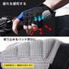 ROCKBROS Cycling for Motorcycles and Men and Women Gloves, Fingerless, Summer, Shock-Absorbing Padded, Breathable, Non-Slip, Bicycles,