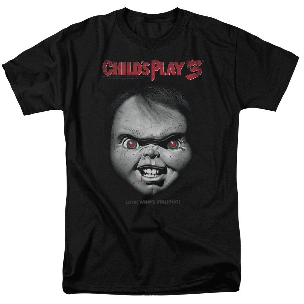 

Child s Play 3 Face Poster T-Shirt Sizes S-4XL NEW 4XL
