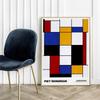 Plakat bauhaus mondrian