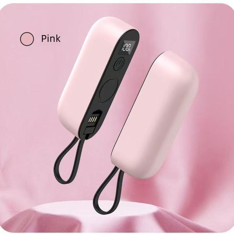 2-in-1 Magnetic Dual Electric Hand Warmer Portable Pocket Handwarmer 360° Surround Heating Warm Hands Treasure