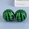 2Pcs Squeeze Toy Ball Football Pu Soft Foam Sponge Stress Relief Baseball Toys For Kids Children Wrist Training Balls