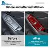 Real Soft Carbon Fiber Sticker for Subaru Forester      2024 LHD RHD Car Window Lift Button Interior Trim