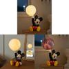 Mickey Mouse Rechargeable Night Light With Mood Lighting For Childrens Bedroom