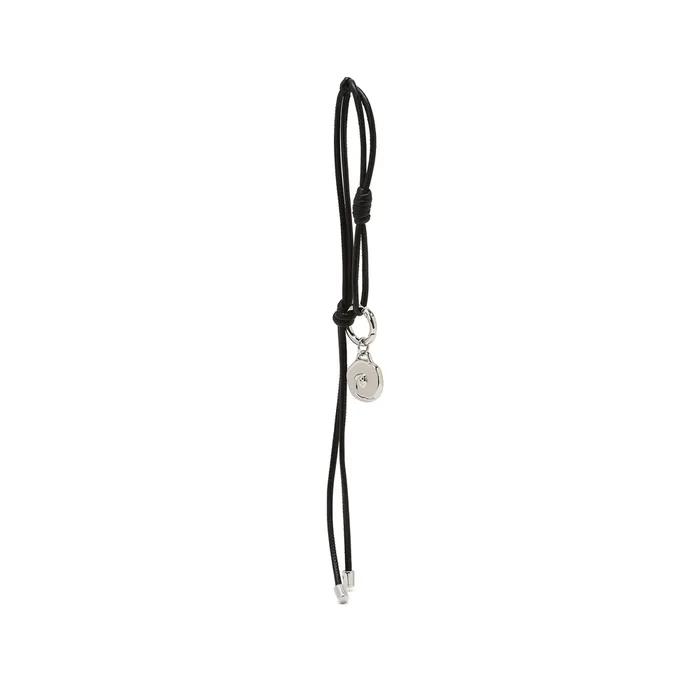 [Pouch Included] Flower-decorated Knotted Keyring 3 Colors JAHO6E290BK JAHO6E291R2 JAHO6E292SV