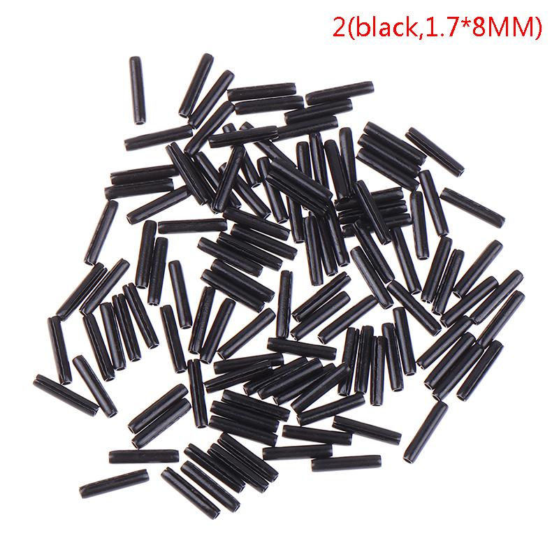 200 ks 1,6*8 mm 1,7*8 mm nerezová ocelová výklopná čepel dálkového klíče s pevným kolíkem, železné kolíky na klíče od auta