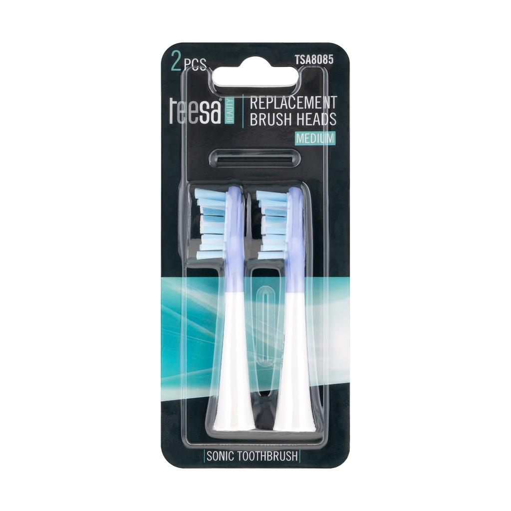 Teesa Sonic Elite sonic toothbrush heads (medium bristles)