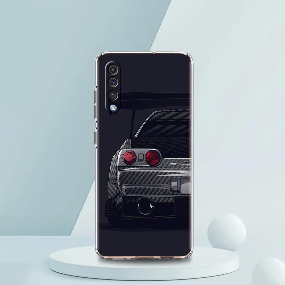 Japan JDM Sports Cars Phone Case For Samsung A16 A14 A12 A22 A32 5G A34 A42 A52 A54 A50 A70 A30 A40 A20E A02S A04S A06 Cover