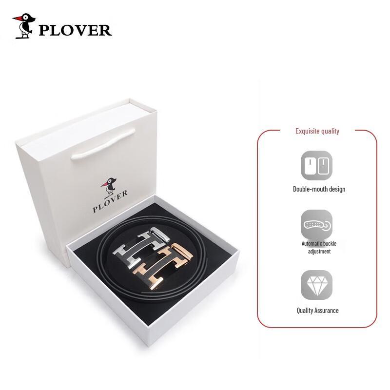 

Мужской кожаный ремень Plover с автоматической пряжкой 115 cm