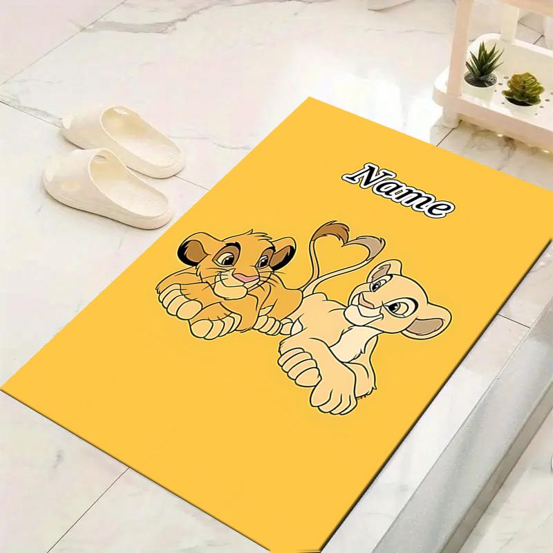 Custom 1Pc Lion Sunset Adventure Rug Office Carpet Indoor Outdoor Entrance Doormat Nonslip Soft And Comfortable Living Room D916103