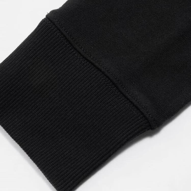 Puma Sports Lifestyle Series Solid Color Casual Vintage Hoodie Long Sleeve Sweatshirt Women hoodies Black 673417-01