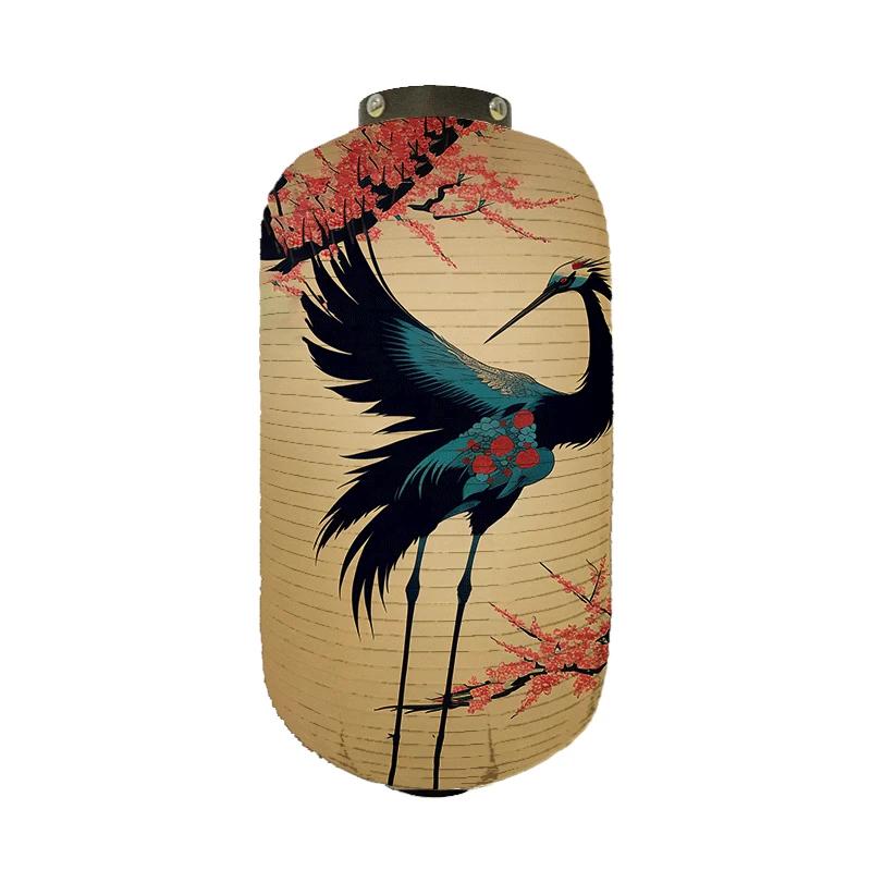 Japońska Lampion Wedding Decoration Ukiyo-E Drukowany Sashimi Cuisine Restauracja Wystrój Lampa Festiwalowe Artykuły Imprezowe Tkaninowy Lampion